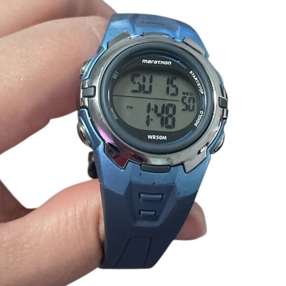 Marathon T5K362 Indiglo WR 50M Quartz Digital Women's Watch - Picture 1 of 4